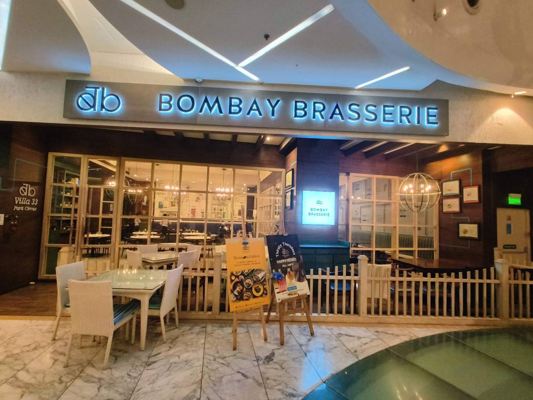 Frontage of Bombay Brasserie, Kolkata
